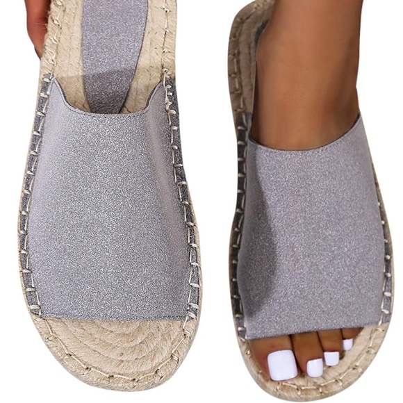 Women's Casual Soft Sole Breathable Sandals / Slippers by Buckle (SZ: 8.5), Grey - Picture 6 of 6